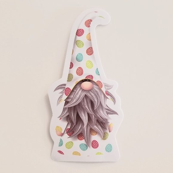 10/$10 Easter Egg Gnome Sticker - Picture 1 of 1